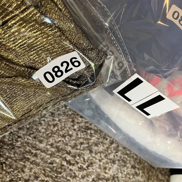 Retro Doll Dress Womens Small Gold Metallic Bodycon Retro Glam Y2K Made USA - Picture 8 of 8